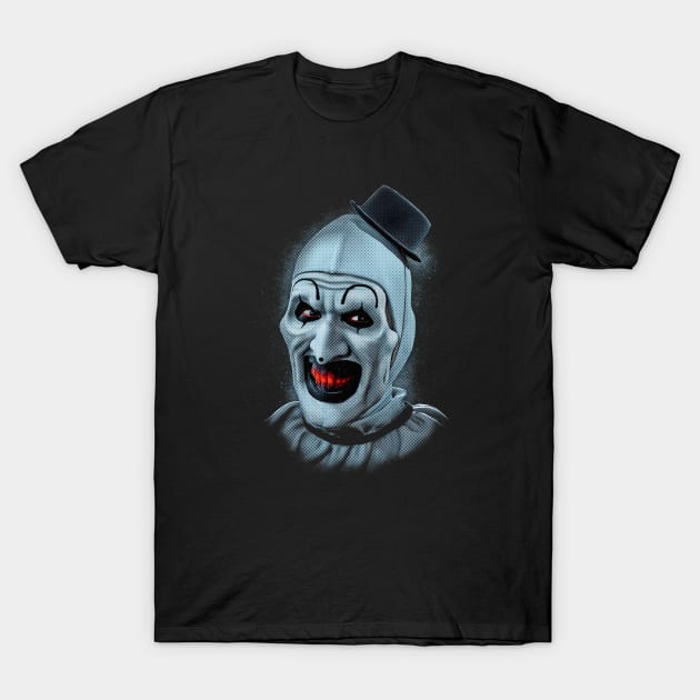 Terrifier Art the Clown T-Shirt by Liar Manifesto